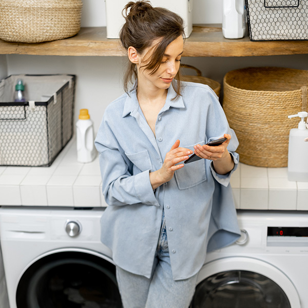 Scheduling a Pickup on the Bk Laundry app